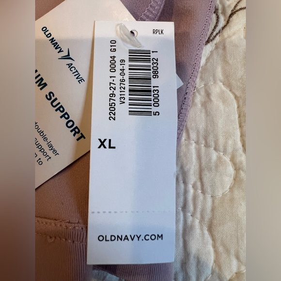 NEW - Old Navy active medium support sports bra Xlarge - Picture 4 of 5
